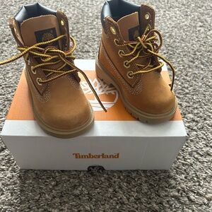 Timberland Kids Tan Boots